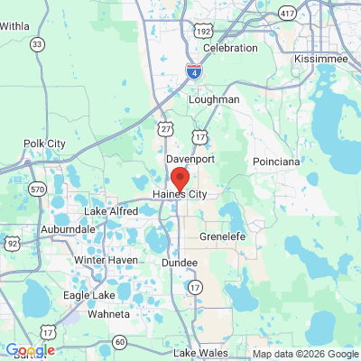 Map to  office in Haines City, FL