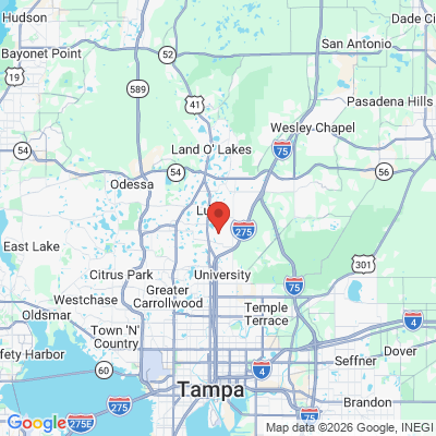 Map to  office in Lutz, FL