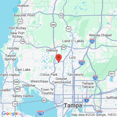 Map to  office in Lutz, FL
