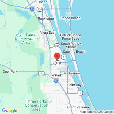 Map to  office in Melbourne, FL