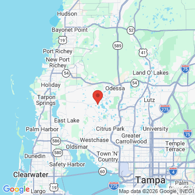 Map to  office in Odessa, FL