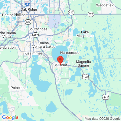Map to  office in Saint Cloud, FL