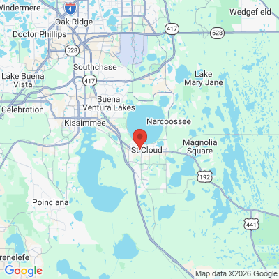 Map to  office in Saint Cloud, FL