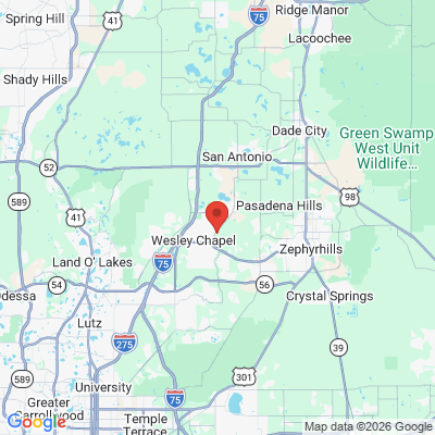 Map to  office in Zephyrhills, FL