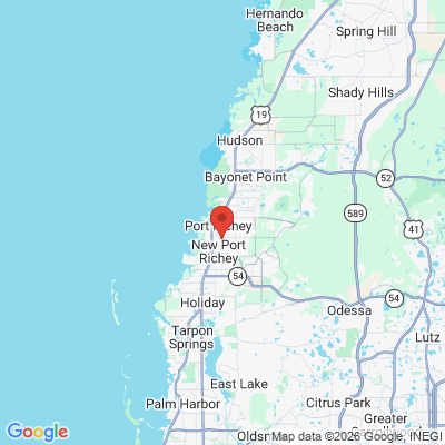 Map to  office in New Port Richey, FL