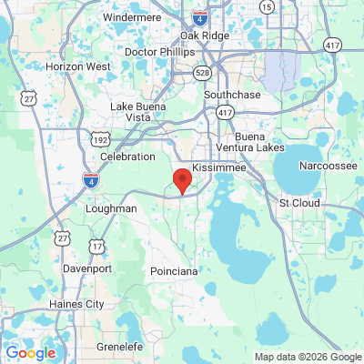 Map to  office in Kissimmee, FL