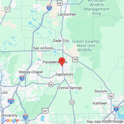 Map to  office in Zephyrhills, FL