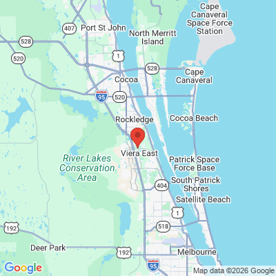 Map to  office in Rockledge, FL