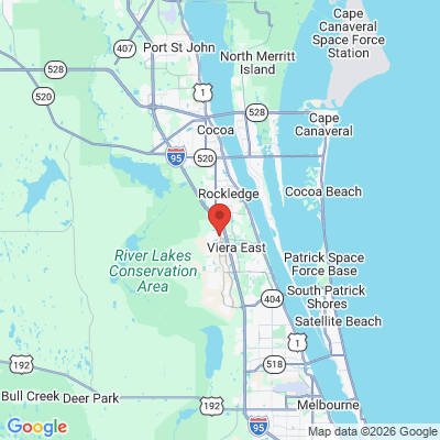 Map to  office in Rockledge, FL