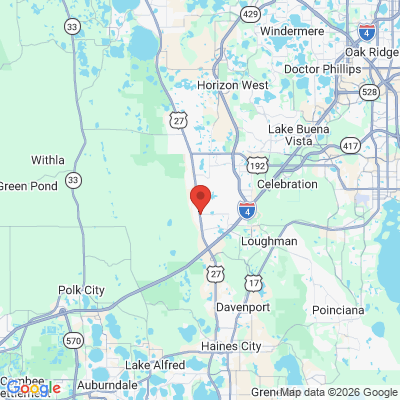 Map to  office in Davenport, FL