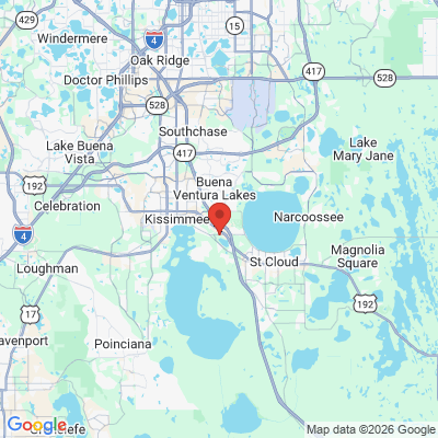 Map to  office in Kissimmee, FL