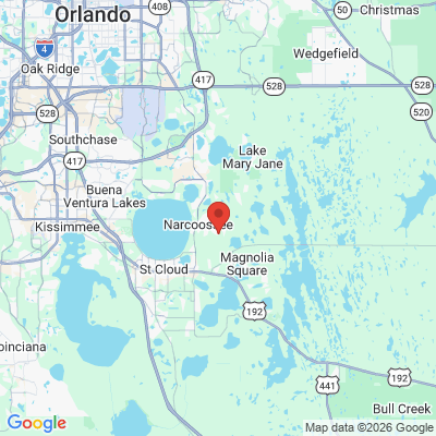 Map to  office in Saint Cloud, FL
