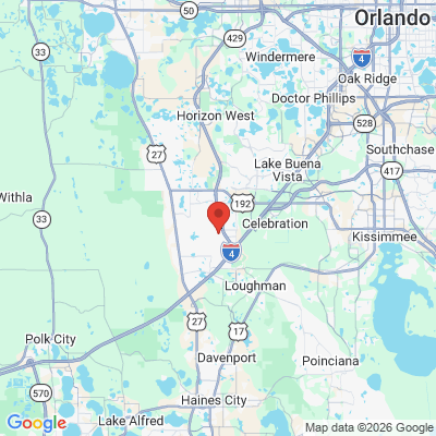 Map to  office in Kissimmee, FL