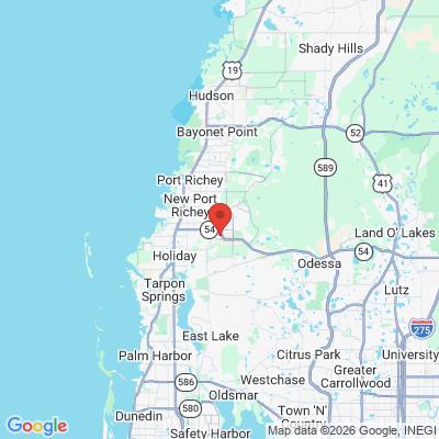 Map to  office in New Port Richey, FL