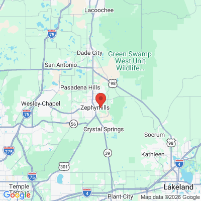 Map to  office in Zephyrhills, FL
