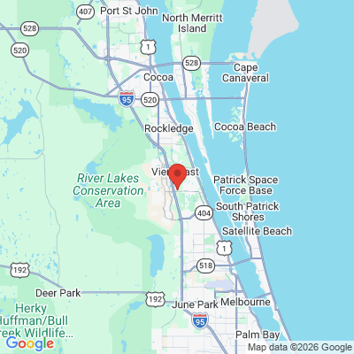 Map to  office in Melbourne, FL