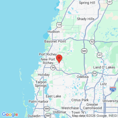Map to  office in New Port Richey, FL