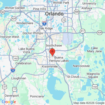 Map to  office in Kissimmee, FL