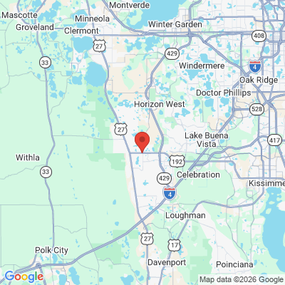 Map to  office in Kissimmee, FL