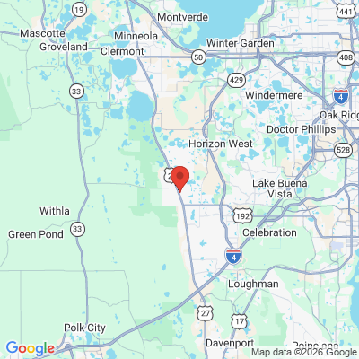 Map to  office in Clermont, FL