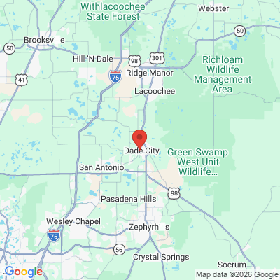 Map to  office in Dade City, FL