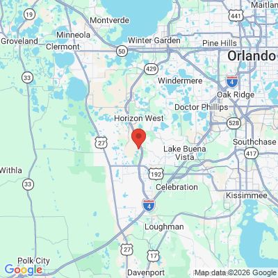 Map to  office in Winter Garden, FL