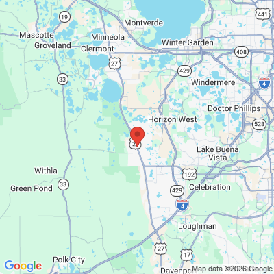 Map to  office in Clermont, FL