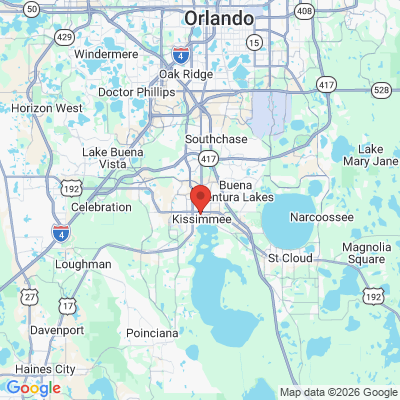 Map to  office in Kissimmee, FL
