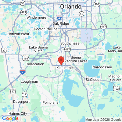 Map to  office in Kissimmee, FL