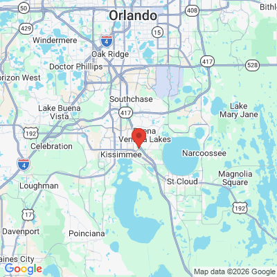 Map to  office in Kissimmee, FL