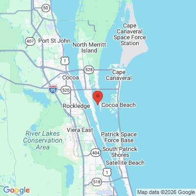 Map to  office in Merritt Island, FL