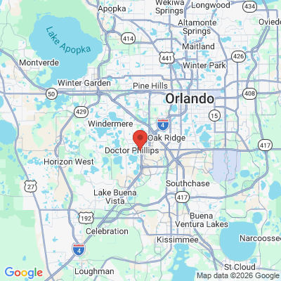 Map to  office in Orlando, FL