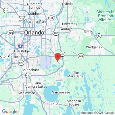 Map to  office in Orlando, FL
