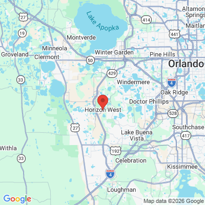 Map to  office in Winter Garden, FL