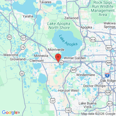 Map to  office in Clermont, FL