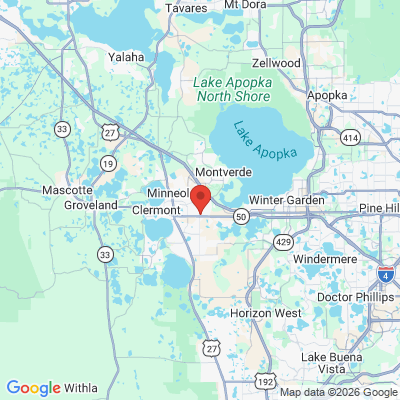 Map to  office in Clermont, FL