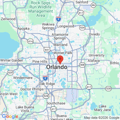 Map to  office in Orlando, FL