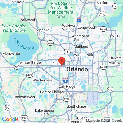 Map to  office in Orlando, FL