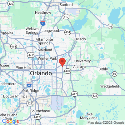 Map to  office in Orlando, FL