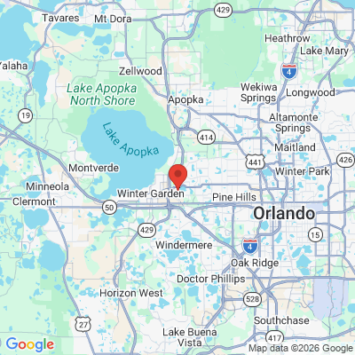 Map to  office in Ocoee, FL