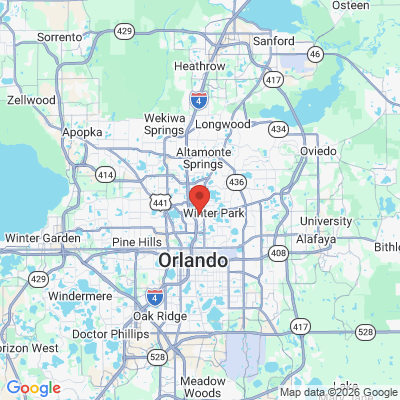 Map to  office in Winter Park, FL