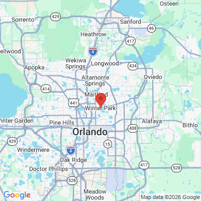 Map to  office in Winter Park, FL
