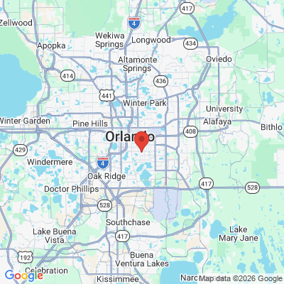 Map to  office in Orlando, FL