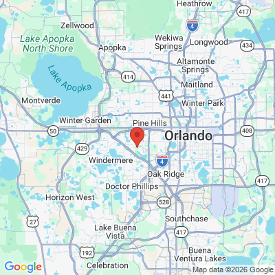 Map to  office in Orlando, FL