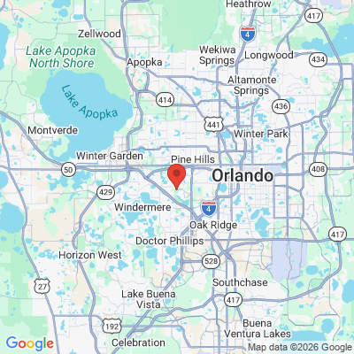 Map to  office in Orlando, FL