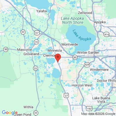 Map to  office in Clermont, FL