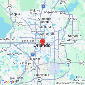 Map to Lake Lucerne Cosmetic and Implant Dentistry office in Orlando, FL