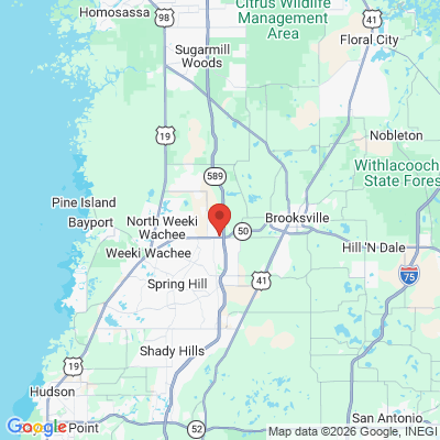 Map to  office in Brooksville, FL