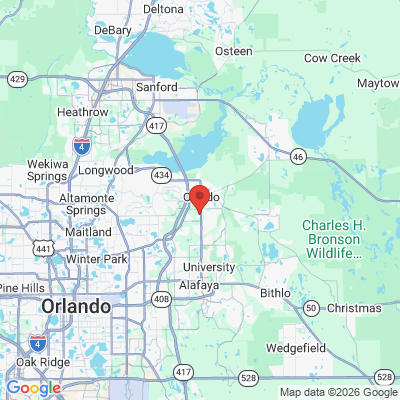 Map to  office in Oviedo, FL