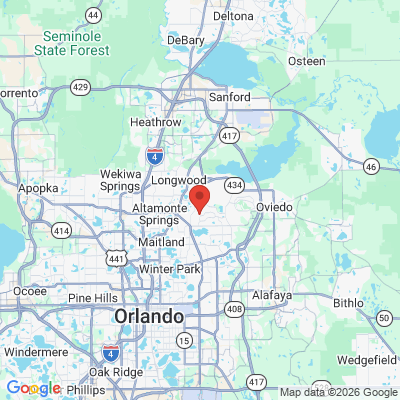 Map to  office in Casselberry, FL